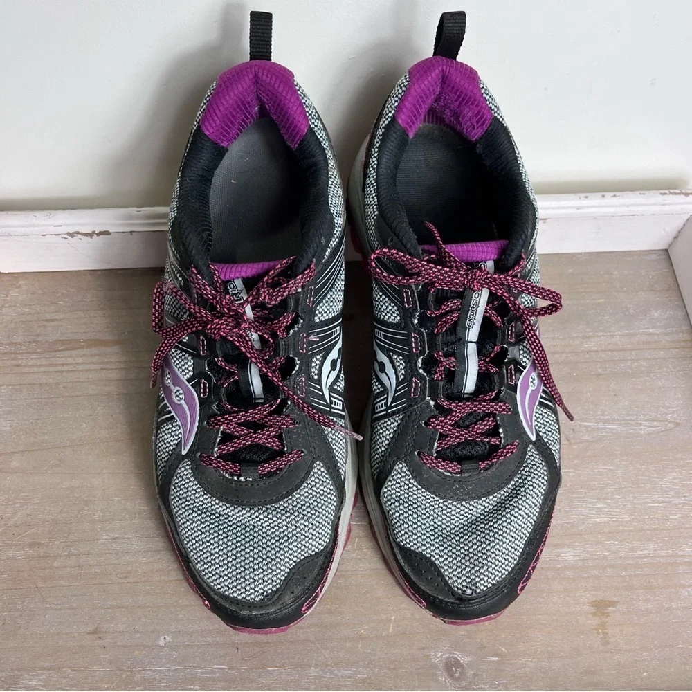 Saucony Womens Excursion TR10 XT 600 Running Shoes Pink Sneakers Size 10